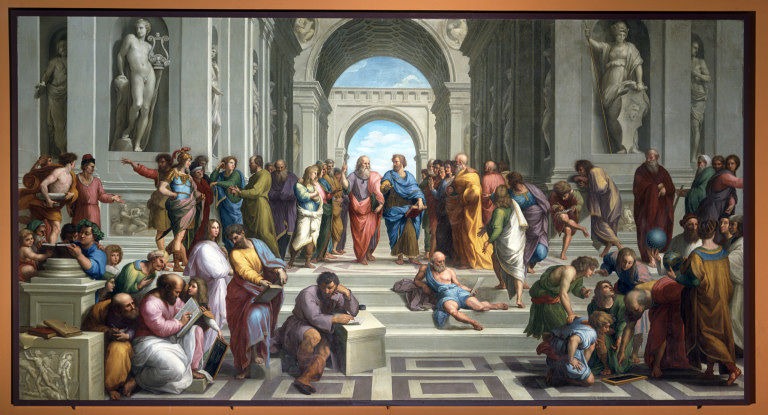 The School of Athens Fresco by Raphael